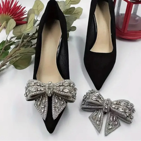 Rhinestone Bows - Picture 1 of 2